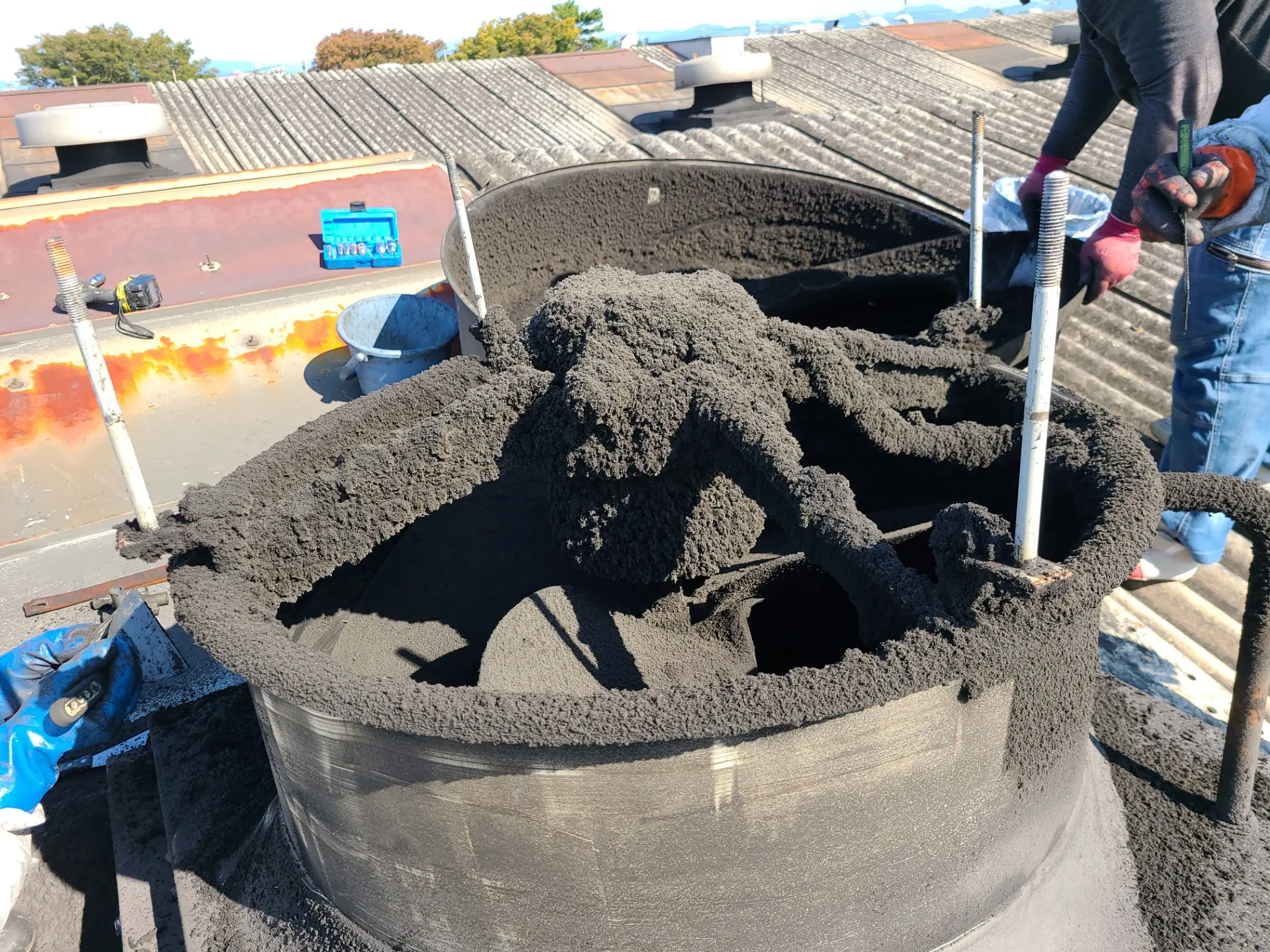 【磐田市内】天井排気ファン清掃